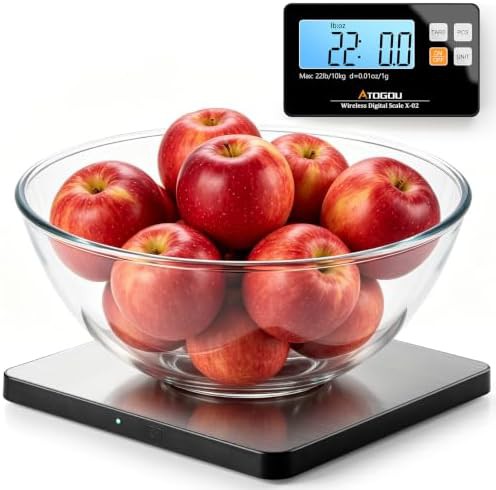 Wireless Food Scale with Detachable Display