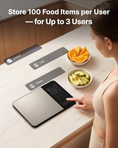 Calibra plus rechargeable smart meal prep scale — photo 4