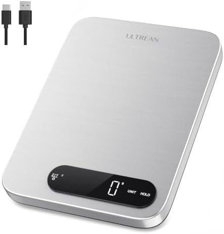 Waterproof stainless steel LED food scale