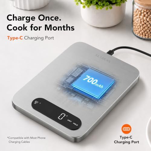 Waterproof stainless steel LED food scale — photo 4