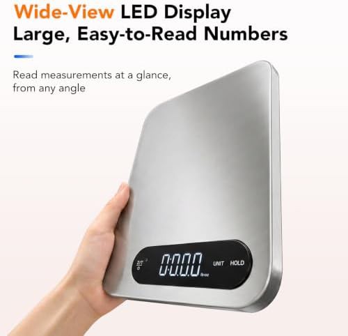 Waterproof stainless steel LED food scale — photo 5