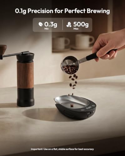 S0 coffee bean scale with tray set — photo 3