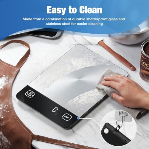 Large rechargeable 33lb digital kitchen scale — photo 5