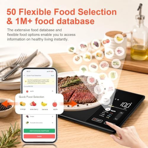 Smart food scale with nutrition calculator — photo 4