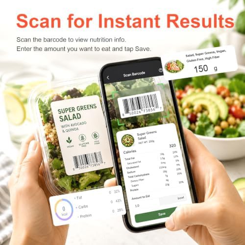 Smart food scale with nutrition calculator — photo 5