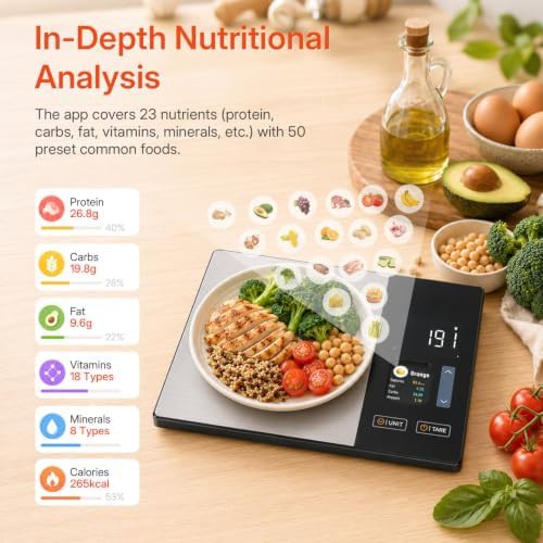 Smart nutrition food scale with bluetooth — photo 5