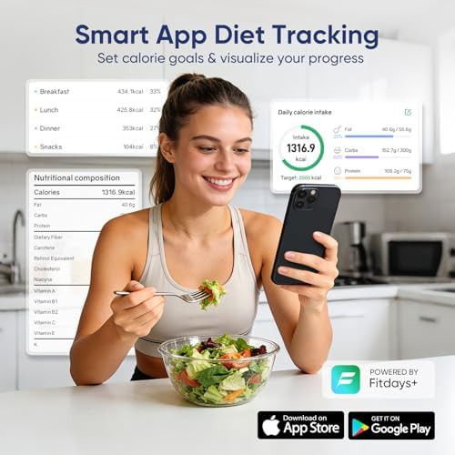 Smart app enabled nutrient tracking scale — photo 3