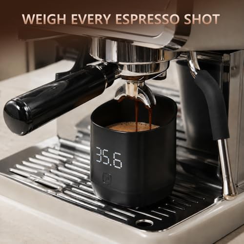 Mini rechargeable espresso scale and dosing cup — photo 4