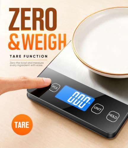 Seven unit rechargeable kitchen scale — photo 4