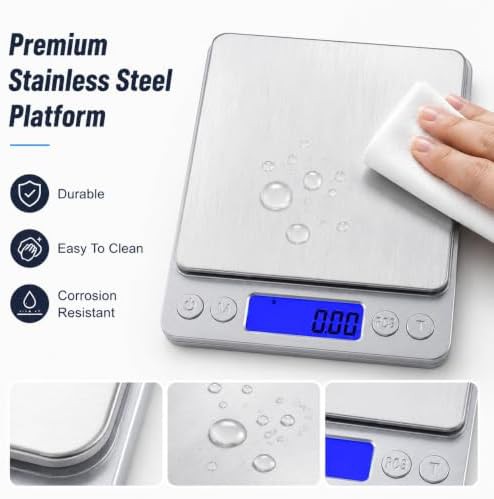 High accuracy rechargeable digital gram scale — photo 5